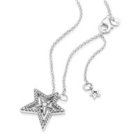 Collana Pandora Donna in Argento Cubic Zirconia 390020C01-45 - 390020C01-45